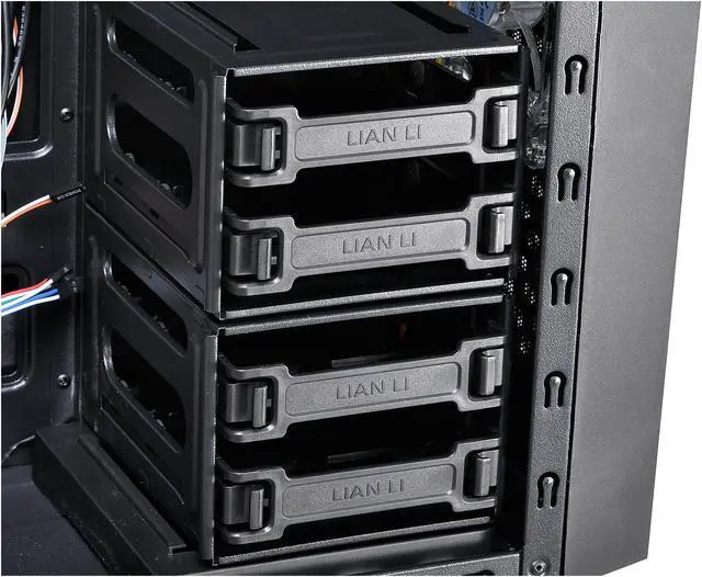 Alt view image 11 of 14 - LIAN LI PC-K5WX Black SECC ATX Mid Tower Computer Case ATX PSU (Optional) Power Supply
