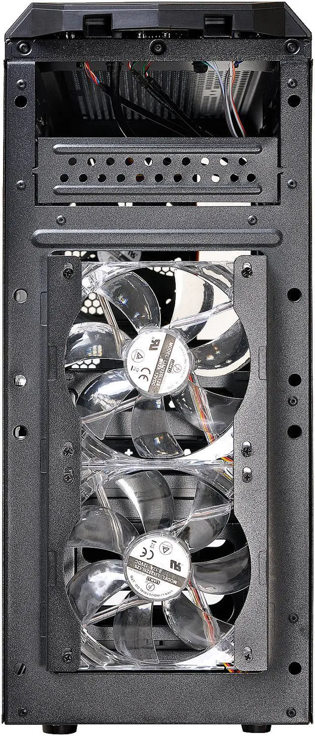 Alt view image 9 of 14 - LIAN LI PC-K5WX Black SECC ATX Mid Tower Computer Case ATX PSU (Optional) Power Supply