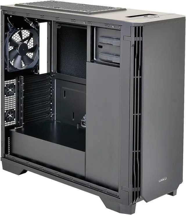 Alt view image 7 of 16 - LIAN LI PC-K6SX Black (Silent case) SECC ATX Mid Tower Computer Case ATX PSU (Optional) Power Supply