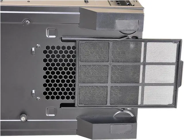 Alt view image 13 of 16 - LIAN LI PC-K6SX Black (Silent case) SECC ATX Mid Tower Computer Case ATX PSU (Optional) Power Supply