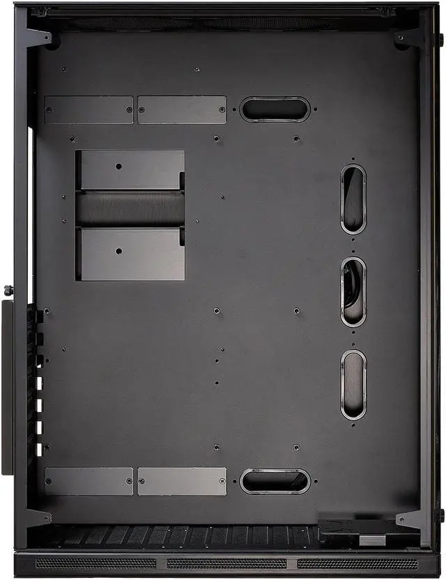 Alt view image 4 of 8 - LIAN LI PC-O10WX Black Aluminum / Tempered Glass ATX Super Tower Computer Case SFX PSU (Optional) Power Supply