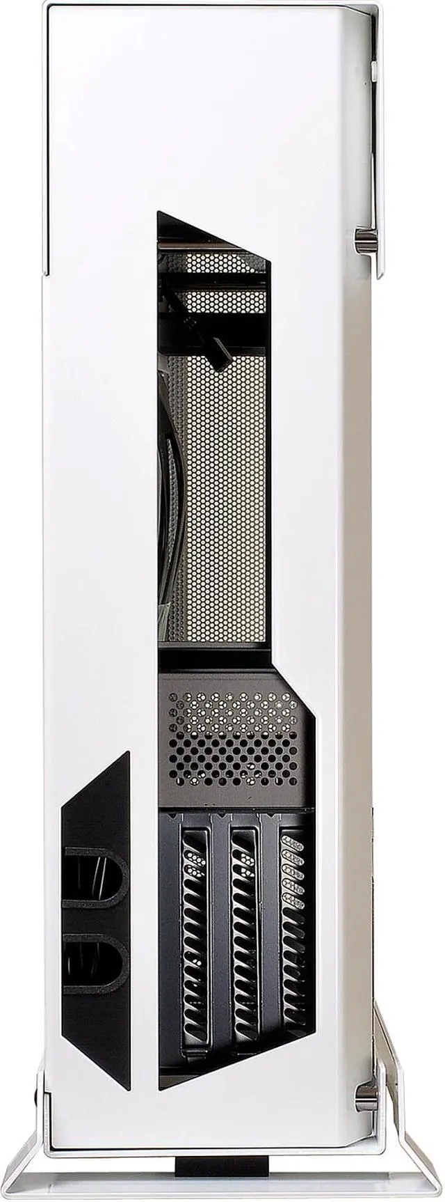 Alt view image 5 of 7 - LIAN LI PC-O5SW White Aluminum Mini itx Computer Case Support SFX Power Supply