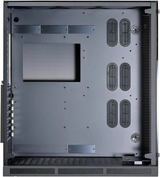 Alt view image 4 of 9 - LIAN LI PC-O11WX Black Inside Steel, Outside Aluminum, Tempered Glass Side & Front ATX Mid Tower Computer Case