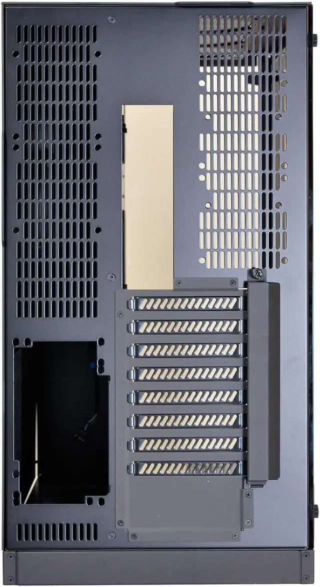 Alt view image 6 of 9 - LIAN LI PC-O11WX Black Inside Steel, Outside Aluminum, Tempered Glass Side & Front ATX Mid Tower Computer Case