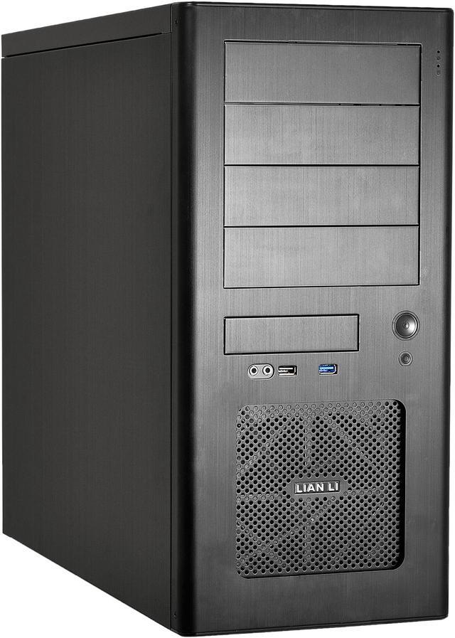 Main image of LIAN LI PC-8NB USB3.0 Black Aluminum ATX Mid Tower Computer Case