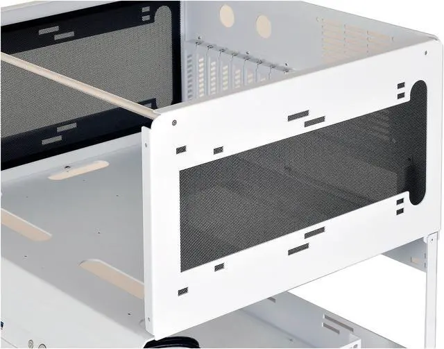 Alt view image 5 of 6 - LIAN LI PC-T70FW White Aluminum / Steel ATX Bench Case Computer Case ATX (Optional) Power Supply