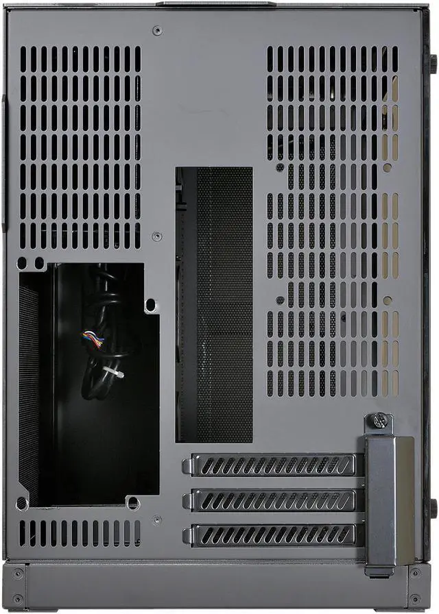 Alt view image 10 of 10 - LIAN LI PC-Q39GWX Black Aluminum / Tempered Glass Mini-ITX Tower Computer Case