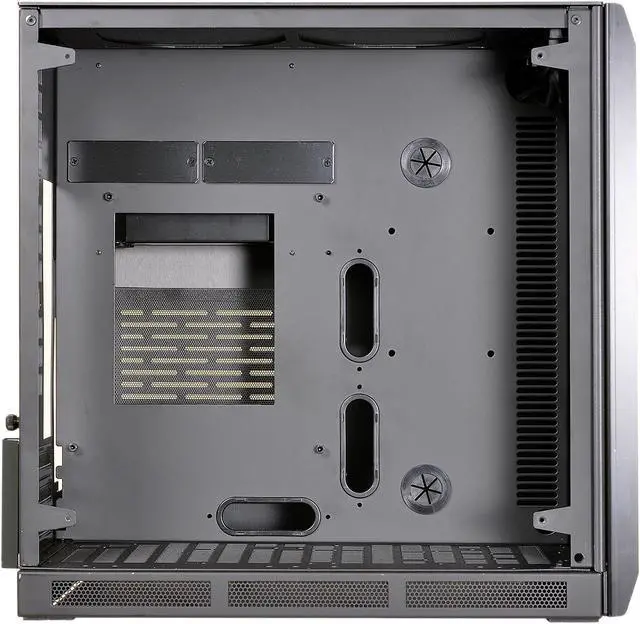 Alt view image 5 of 10 - LIAN LI PC-Q39GWX Black Aluminum / Tempered Glass Mini-ITX Tower Computer Case