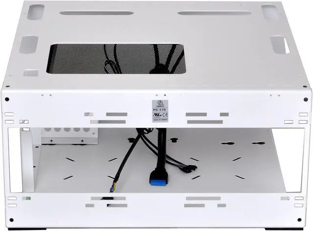Alt view image 6 of 8 - LIAN LI PC-T70W White Aluminum / Steel Test Bench Computer Case
