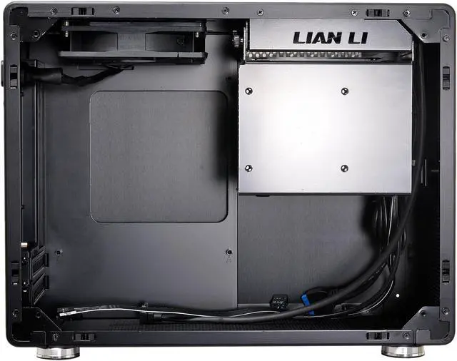 Alt view image 5 of 10 - LIAN LI PC-Q50X Black Aluminum Mini Chassis Computer Case
