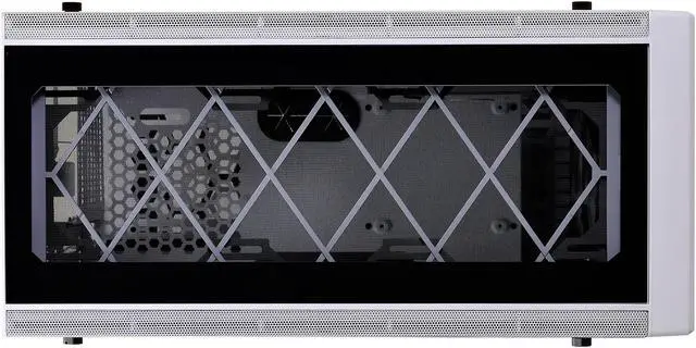 Alt view image 8 of 17 - LIAN LI ALPHA 550W White SECC ATX Mid Tower Computer Case