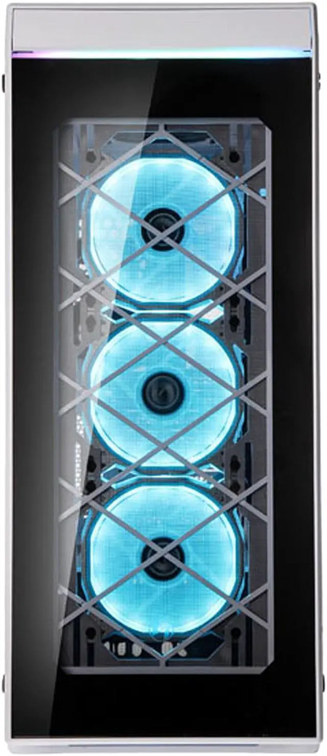 Alt view image 4 of 17 - LIAN LI ALPHA 550W White SECC ATX Mid Tower Computer Case