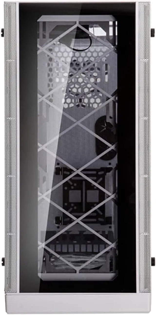 Alt view image 13 of 17 - LIAN LI ALPHA 550W White SECC ATX Mid Tower Computer Case