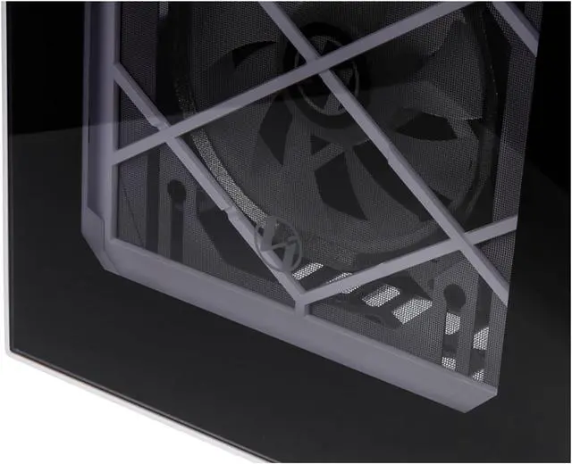 Alt view image 17 of 17 - LIAN LI ALPHA 550W White SECC ATX Mid Tower Computer Case