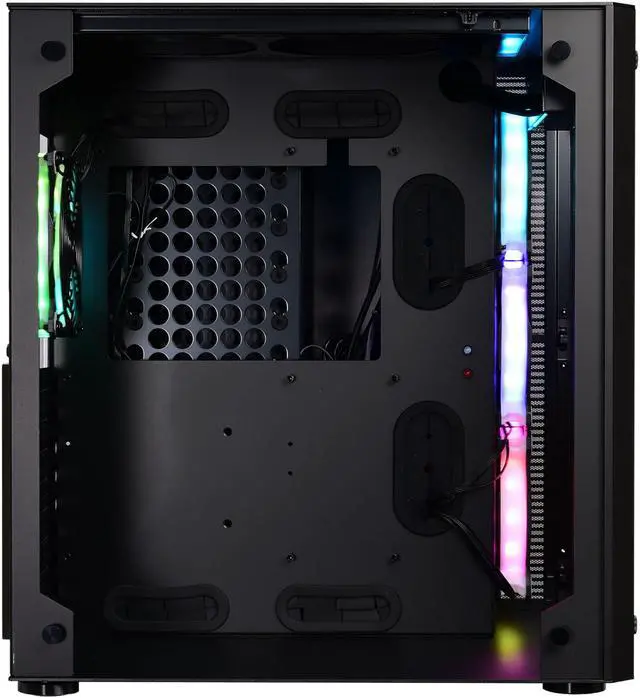 Alt view image 4 of 8 - LIAN LI PC-O8RGB Black Aluminum / Tempered Glass ATX Mid Tower Computer Case