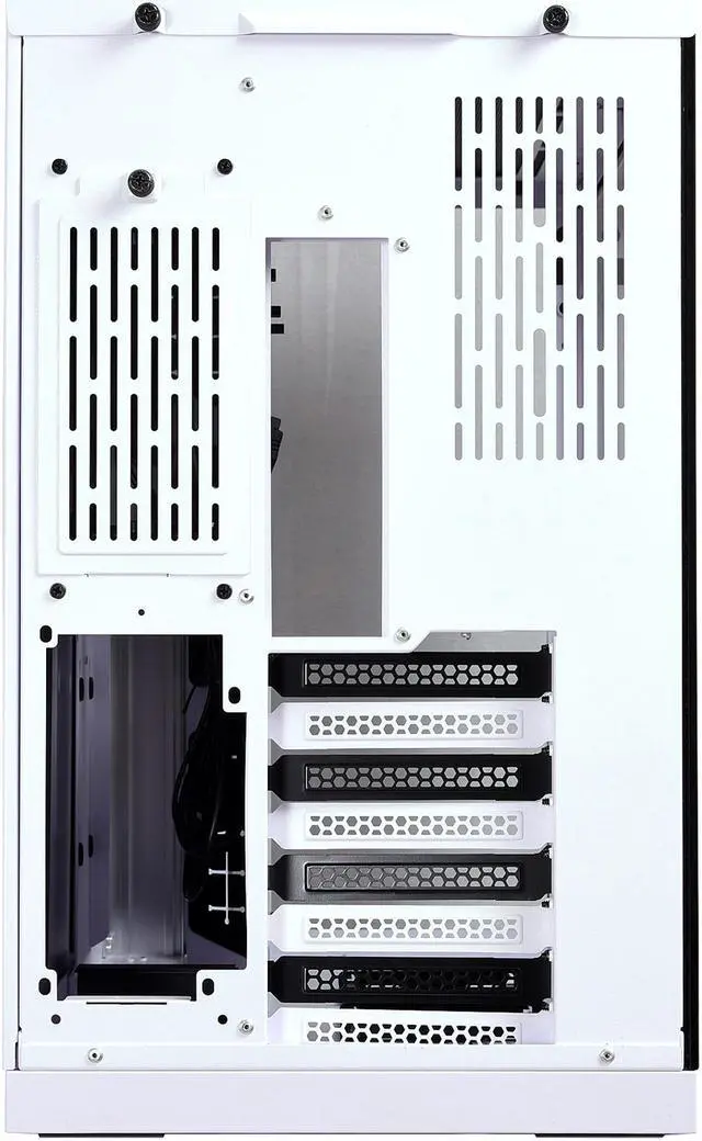 Alt view image 9 of 10 - LIAN LI PC-O11 Dynamic White Tempered Glass on the Front and Left Sides, Chassis Body SECC ATX Mid Tower Gaming Computer Case - PC-O11DW