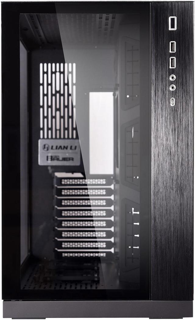 Alt view image 5 of 11 - LIAN LI PC-O11 Dynamic Black Tempered Glass on the Front and Left Side, Chassis Body SECC ATX Mid Tower Gaming Computer Case - PC-O11DX