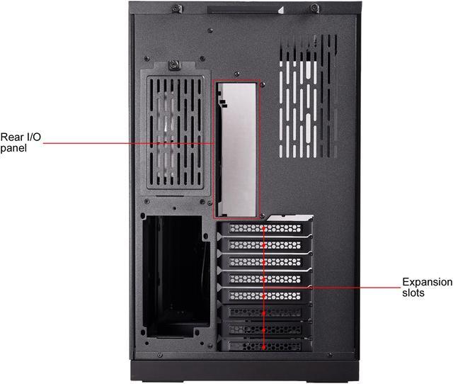 Alt view image 12 of 11 - LIAN LI PC-O11 Dynamic Black Tempered Glass on the Front and Left Side, Chassis Body SECC ATX Mid Tower Gaming Computer Case - PC-O11DX