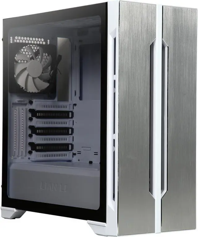 Alt view image 2 of 11 - LIAN LI Lancool One Digital White White SECC / Tempered Glass ATX Mid Tower Computer Case