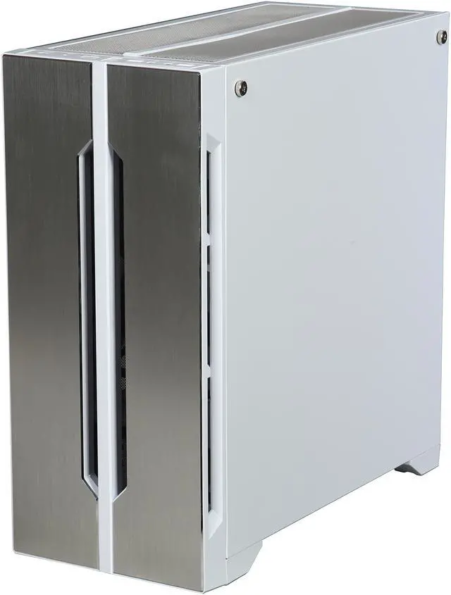 Alt view image 4 of 11 - LIAN LI Lancool One Digital White White SECC / Tempered Glass ATX Mid Tower Computer Case