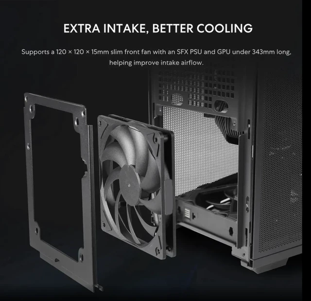 Alt view image 3 of 7 - LIAN LI B4 B4X Black Steel 4.0mm ATX / Micro ATX Mid Tower Computer Cases