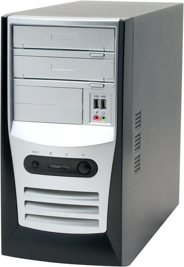 Enlight PM240157 Silver / Black Computer Case - Newegg.com