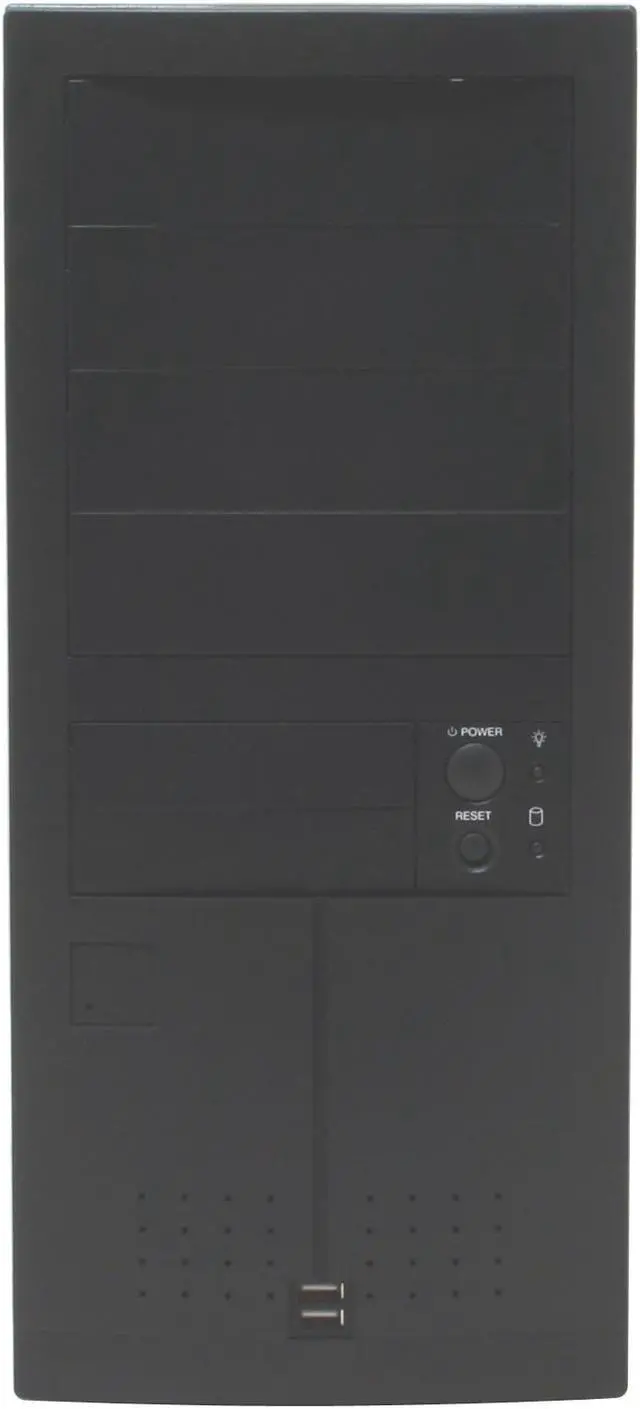 Alt view image 3 of 15 - Enlight 7250AK9 Black 0.8mm Steel ATX Mid Tower Computer Case