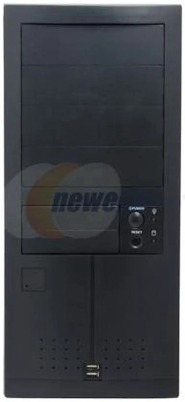 Alt view image 4 of 15 - Enlight 7250AK9 Black 0.8mm Steel ATX Mid Tower Computer Case