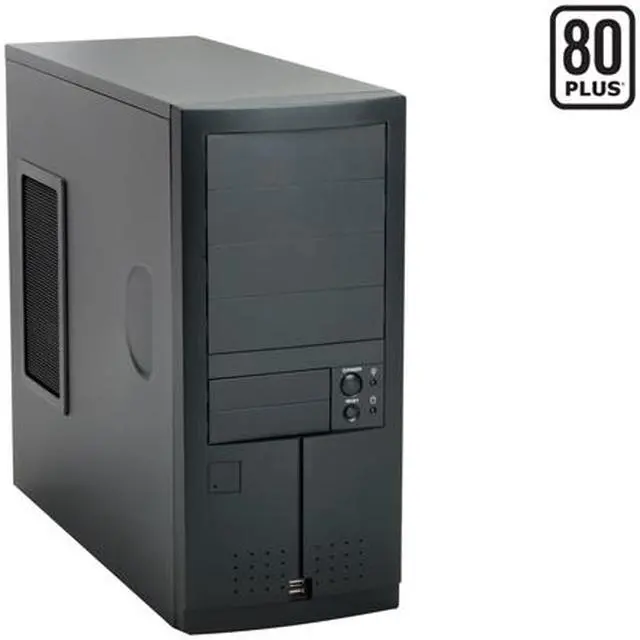 Main image of Enlight 7250AK9 Black 0.8mm Steel ATX Mid Tower Computer Case