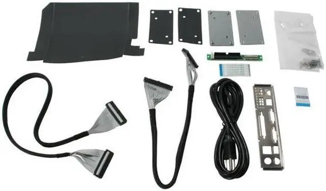 Alt view image 9 of 10 - Enlight SR107401 1U Rackmount Server Case w/ 500W Power Supply