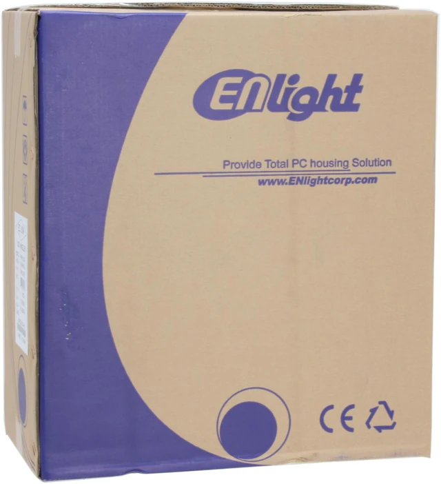 Open Box: Enlight PA411212 Black/ Silver Computer Case - Newegg.com