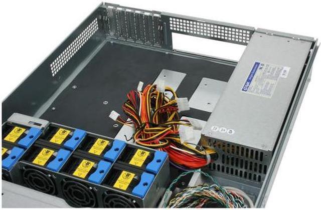Alt view image 3 of 4 - Enlight SR204701 2U Rackmount Server Case 550W EPS 12V 1 External 5.25" Drive Bays