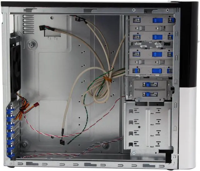 Alt view image 10 of 15 - Enlight PA420806 Black Steel ATX Mid Tower Computer Case