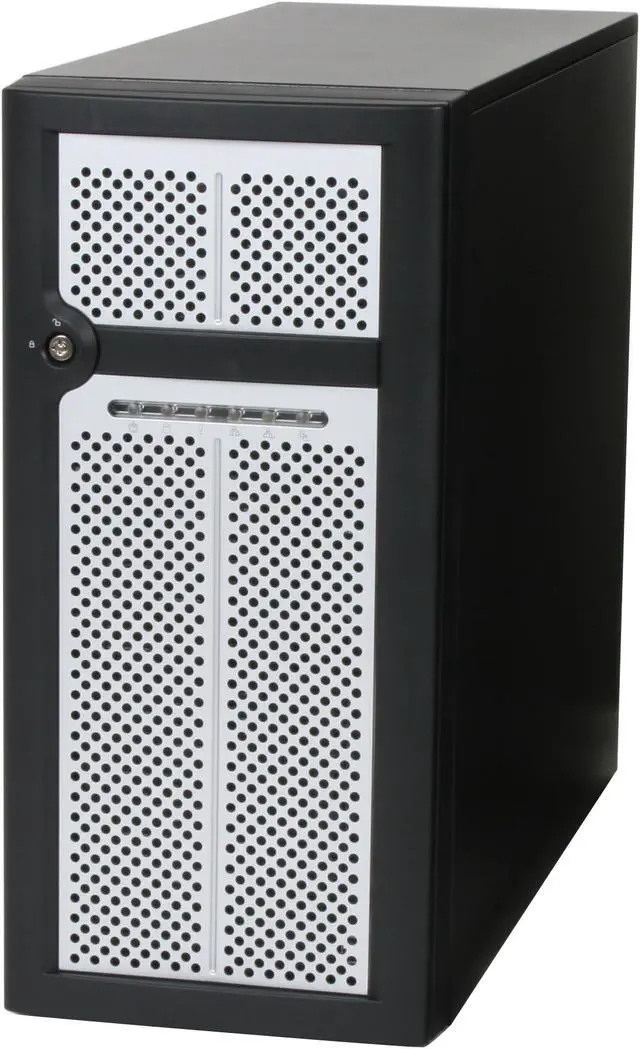 Alt view image 3 of 12 - Enlight SR506101-65 Black 0.8mm Steel Server / PC Computer Case 650W Power Supply