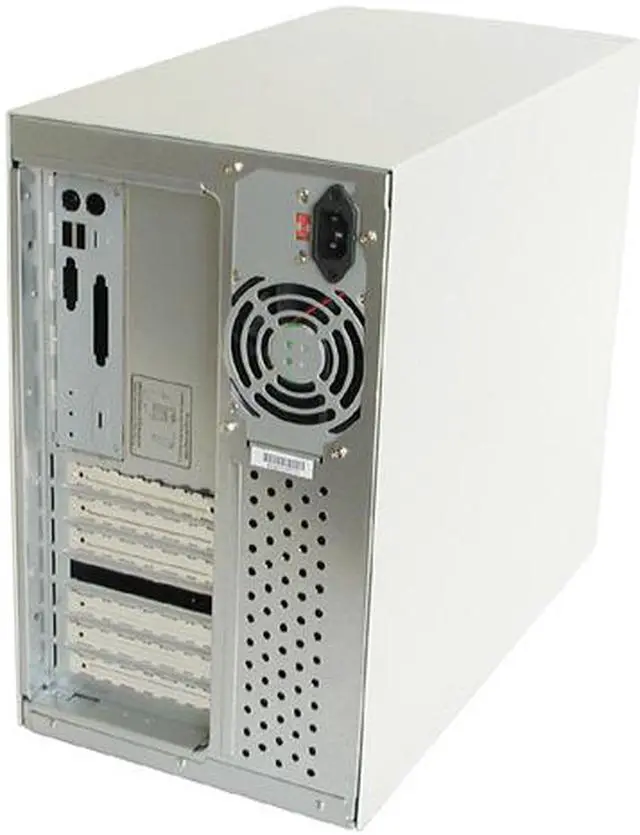 Alt view image 6 of 6 - Enlight EN-7101AX Beige Steel ATX Mini Tower Computer Case 300W Power Supply
