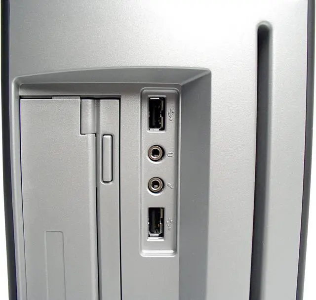 Alt view image 2 of 7 - Enlight EN-7472-0A1 Black/Silver Steel Micro ATX Desktop Computer Case 200W Power Supply