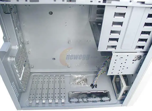 Alt view image 3 of 5 - Enlight EN-7653 Beige Steel ATX Mid Tower Computer Case