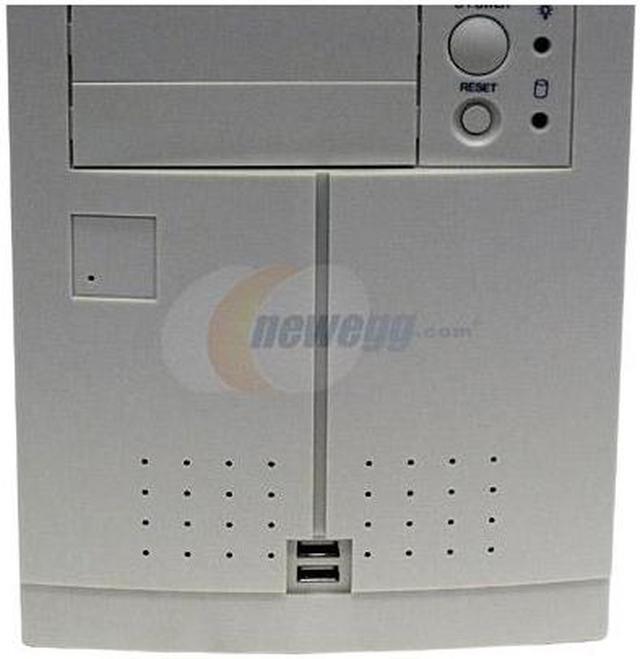 Alt view image 2 of 11 - Enlight EN-7250-OXZ Beige Steel ATX Mid Tower Computer Case 350W Power Supply