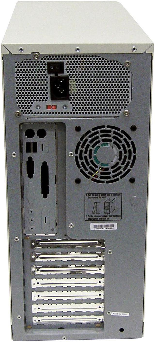 Alt view image 3 of 11 - Enlight EN-7250-OXZ Beige Steel ATX Mid Tower Computer Case 350W Power Supply