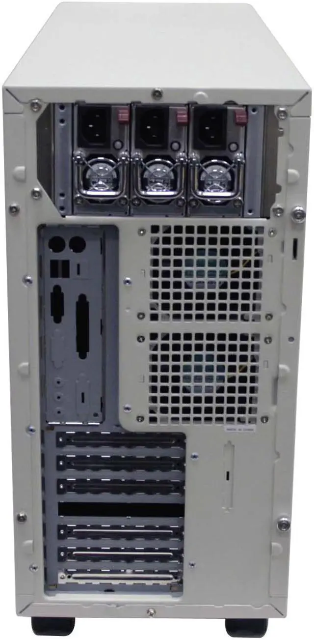 Alt view image 5 of 7 - Enlight EN-8950-OH1 Beige 5U Rackmount Server Chassis 600W Redundant 9 External 5.25" Drive Bays