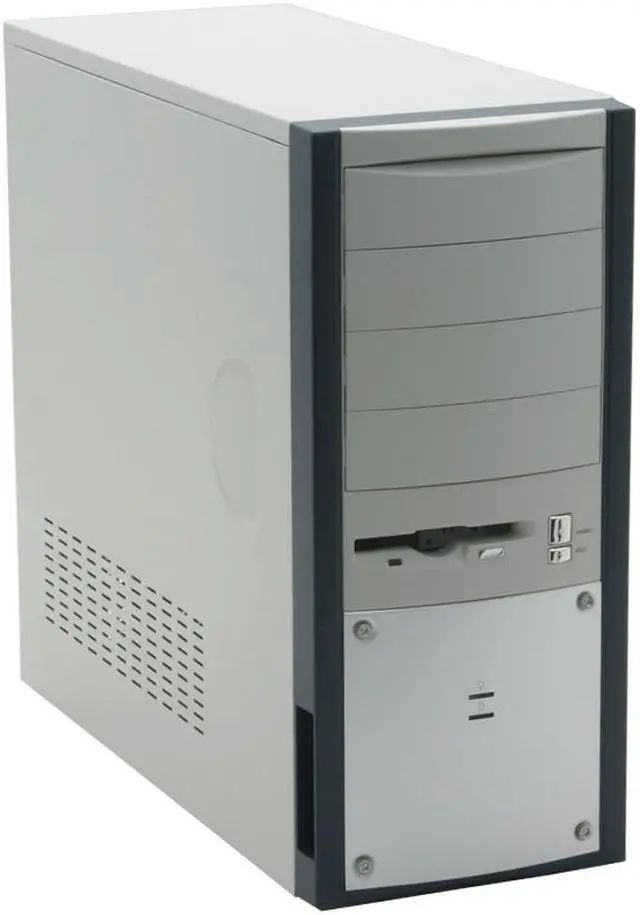 Main image of Enlight EN-7255-AB4 Beige SECC/ SGCC rustproof & galvanized JIS steel ATX Mid Tower Computer Case 350W Power Supply