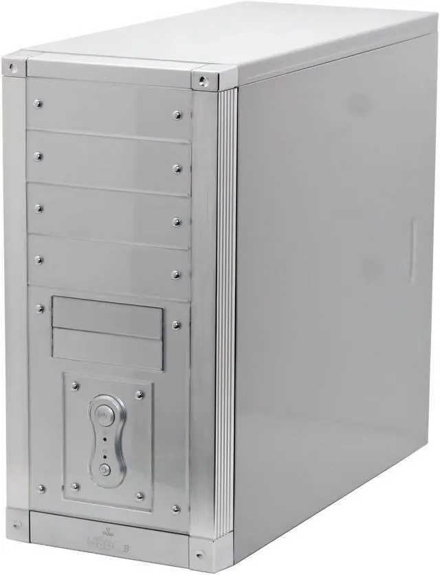 Alt view image 2 of 11 - Eagle Tech BAX-4638 Silver Aluminum ATX Mid Tower Computer Case