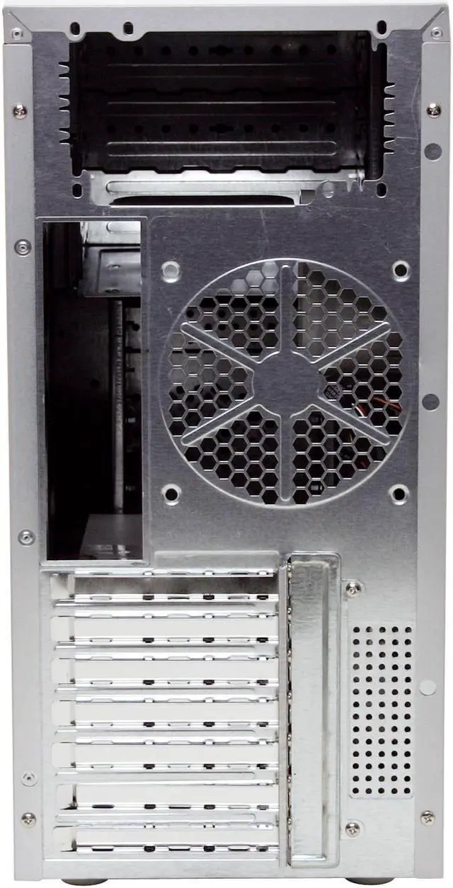 Alt view image 9 of 11 - Eagle Tech BAX-4638 Silver Aluminum ATX Mid Tower Computer Case