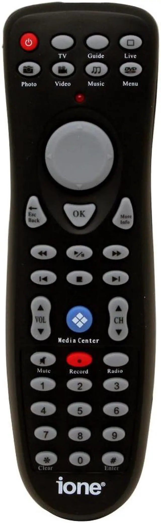 Alt view image 8 of 9 - Eagle Tech Black Aluminum CA-EC2 ATX Media Center / HTPC Case