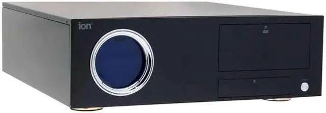 Main image of Eagle Tech Black Aluminum CA-EC1-K ATX Media Center / HTPC Case