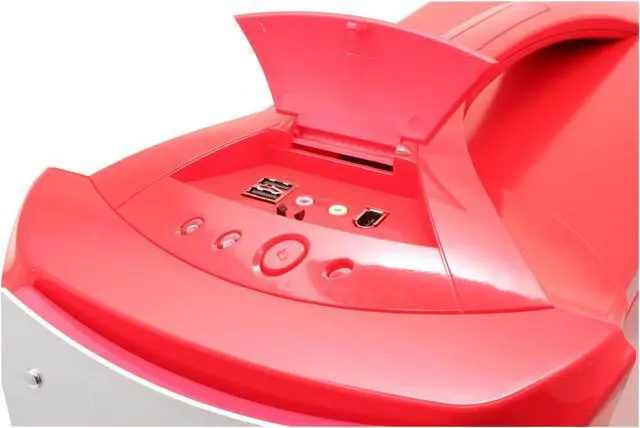 Alt view image 5 of 20 - Eagle Tech CA-DRG-R Red Aluminum ATX Mid Tower Computer Case 500W Power Supply