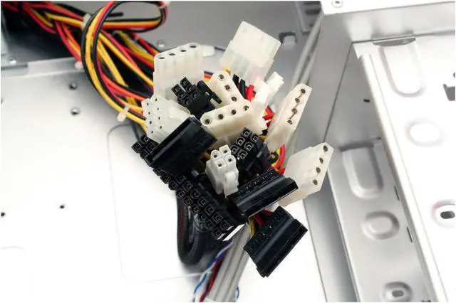 Alt view image 12 of 20 - Eagle Tech CA-DRG-R Red Aluminum ATX Mid Tower Computer Case 500W Power Supply