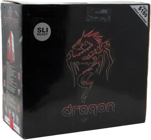 Alt view image 18 of 20 - Eagle Tech CA-DRG-R Red Aluminum ATX Mid Tower Computer Case 500W Power Supply