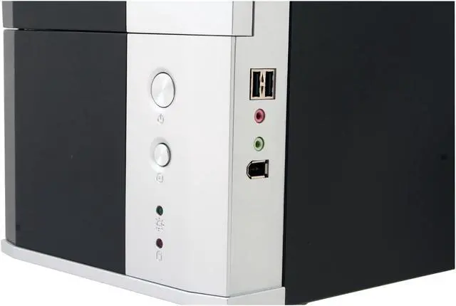 Alt view image 3 of 16 - Eagle Tech ET-CASI1-BK Black Steel ATX Mid Tower Computer Case 400W Power Supply