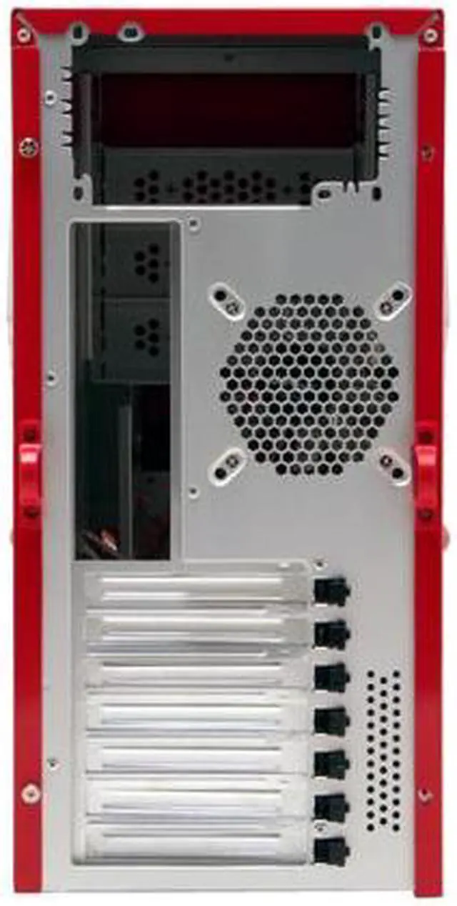 Alt view image 5 of 14 - Eagle Tech Viper ET-CAV2-RD-WOP Red 1.0 mm Aluminum alloy Chassis ATX Mid Tower Computer Case